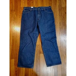 NEW NWT Full Blue Mens Big & Tall 5-Pocket Relaxed Fit Jean Size‎ 40 X 30